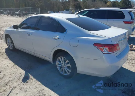 2010 Lexus Es 350 z USA, uszkodzony, nr VIN JTHBK1EG1A2391419